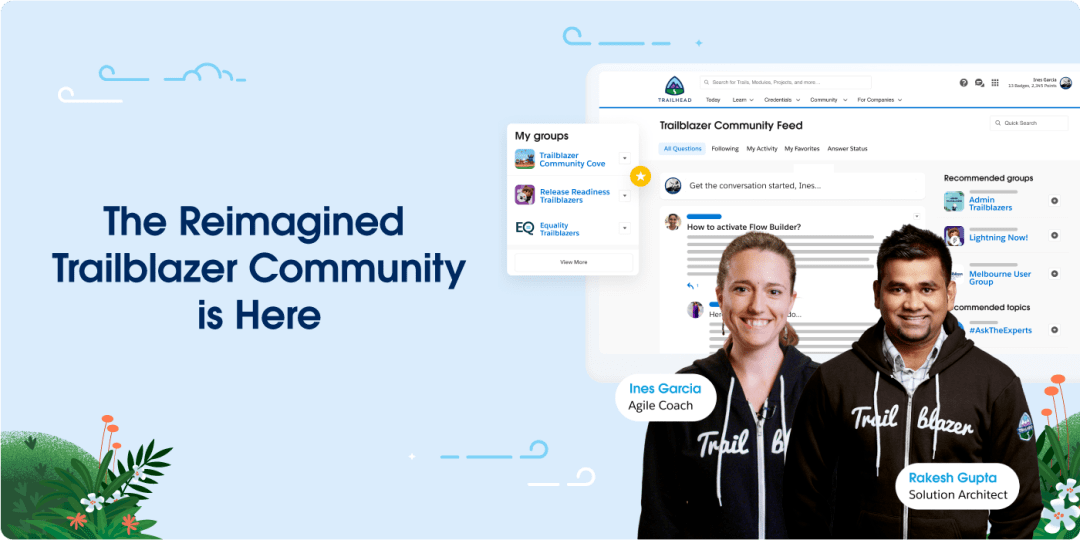 salesforce将trailblazer社区与trailhead合并为统一平台