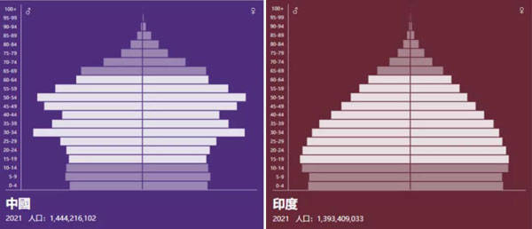 中国人口金字塔_看懂中国的 人口金字塔(3)