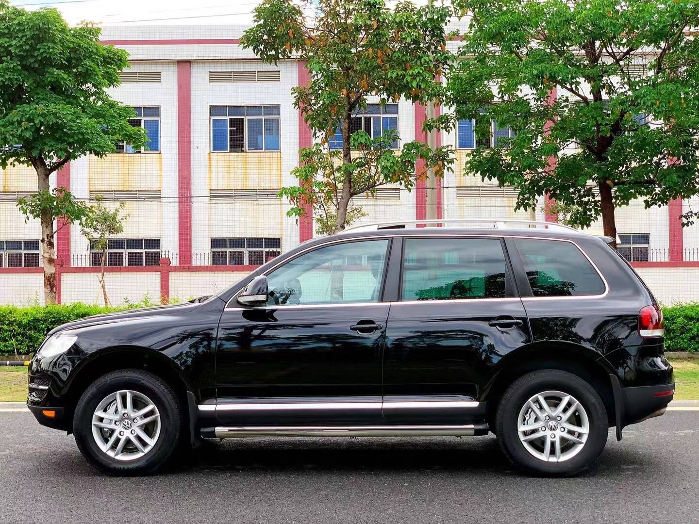 纯10大众途锐36v6美版原版原漆车况精品价格不高几万块拥有