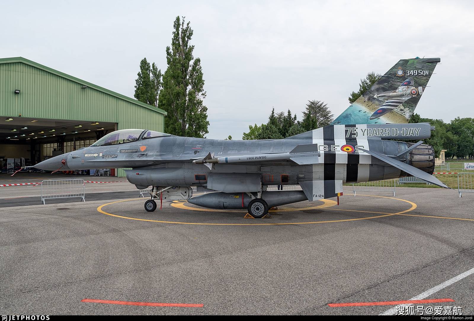 美国三代半 洛克希f-16am单座单发战斗机