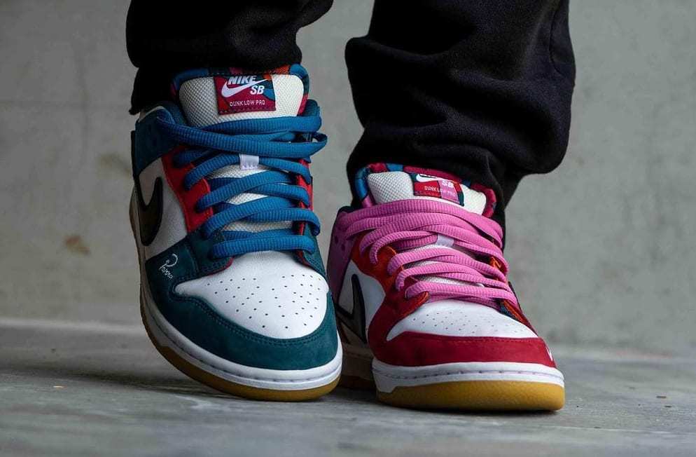 Low&quot|Parra x Nike SB Dunk Low＂Multi-Color 2021＂低帮运动滑板板鞋 DH7695-100?