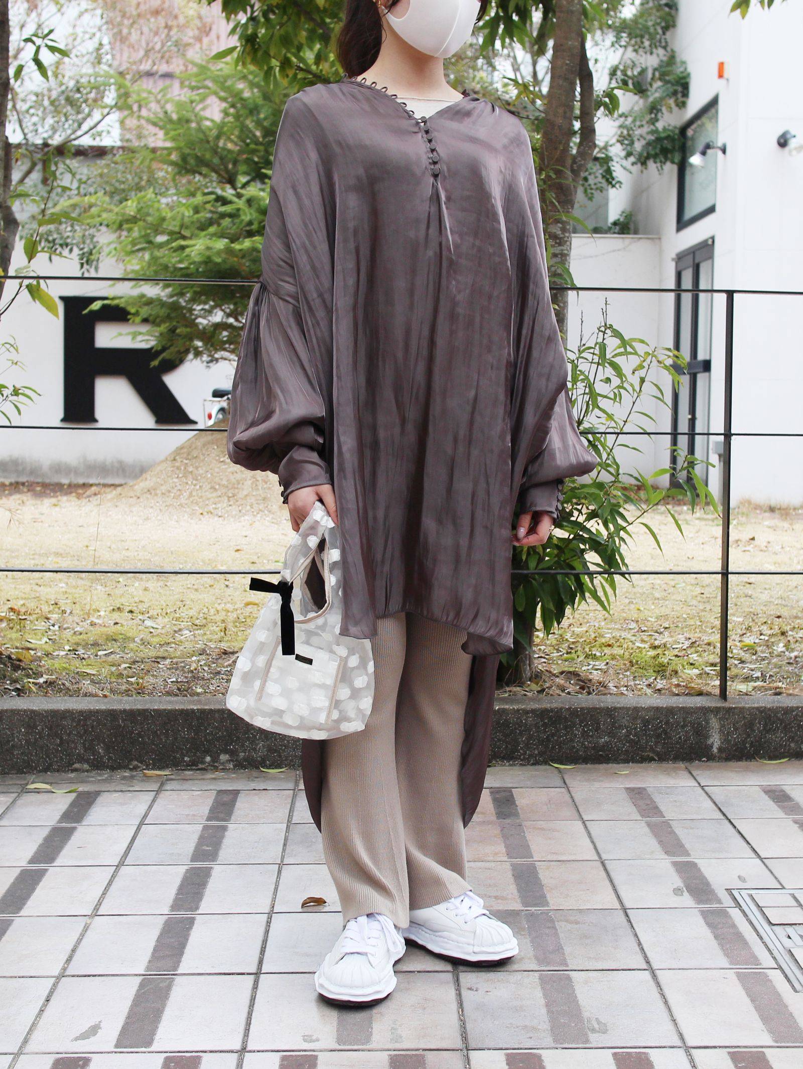 ss|MMY/Maison Mihara Yasuhiro Original STC Sole Leather贝壳头雪糕底帆布板鞋