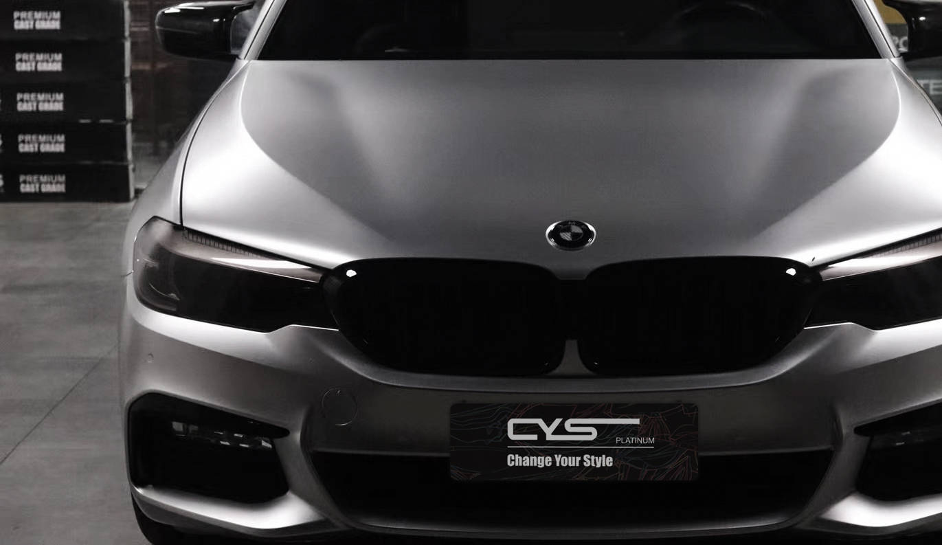 宝马5系 电光金属钛银pm190