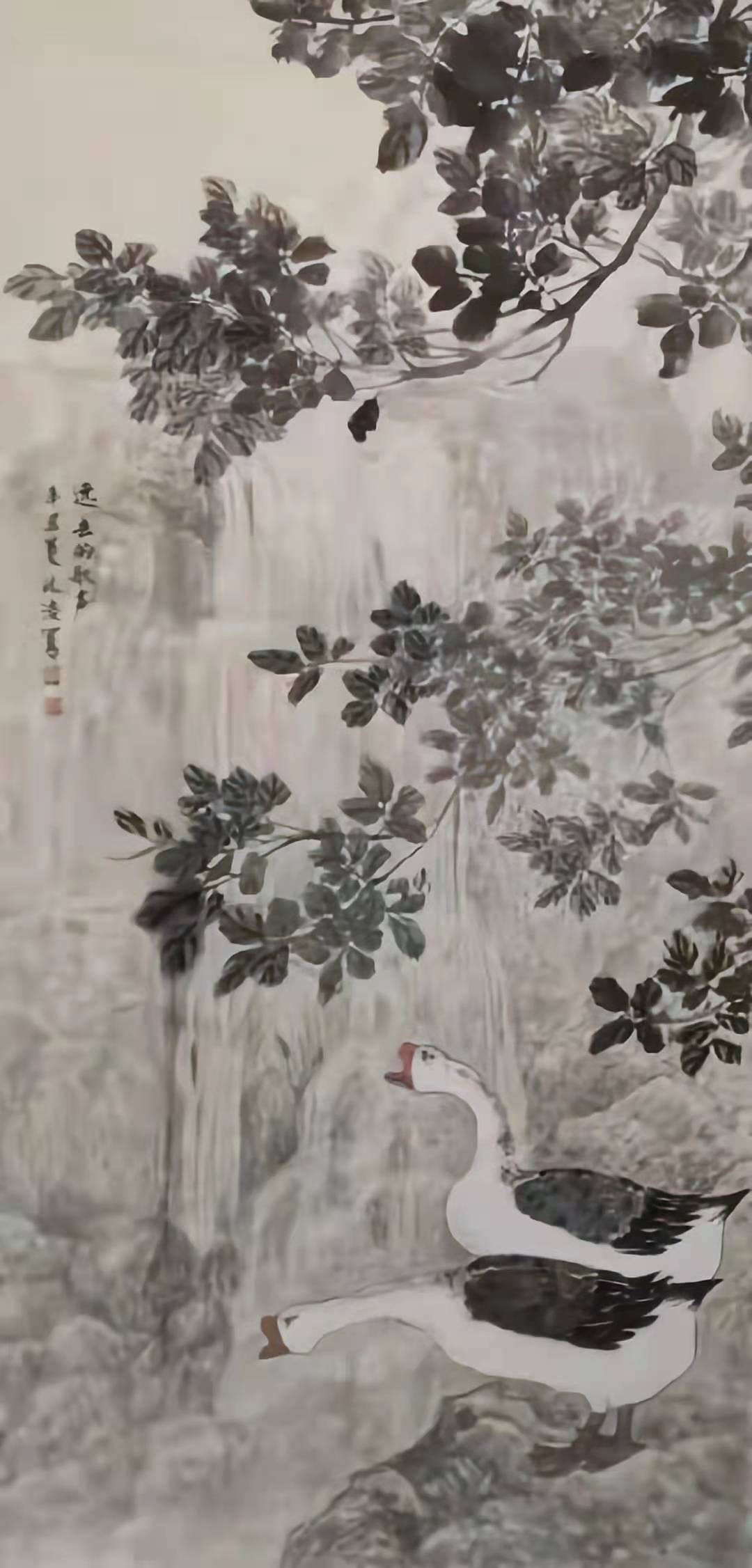 尤精绘事著名画家孔淩作品赏析