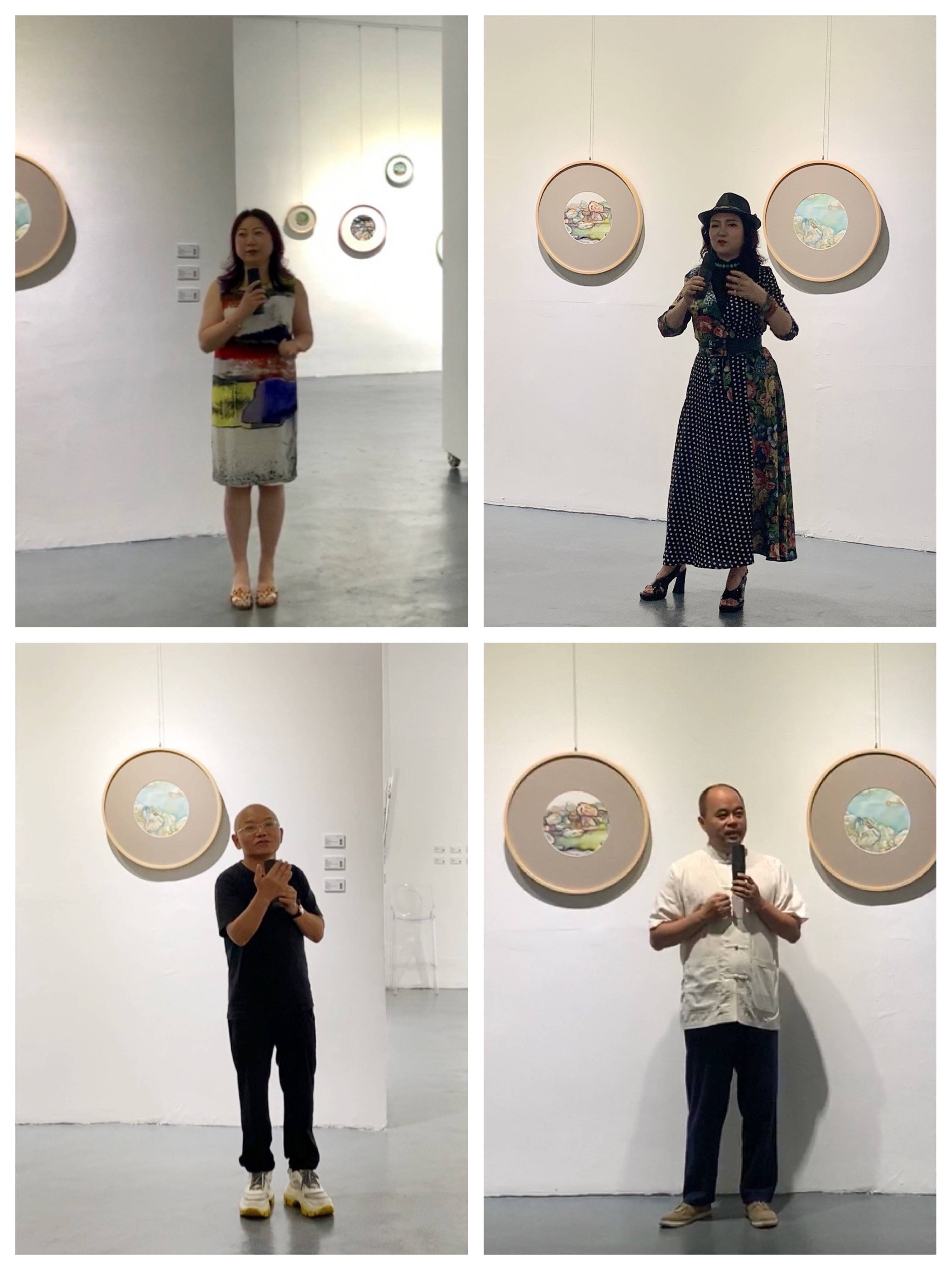 妮彩曾妮个展在南希画廊成功开幕