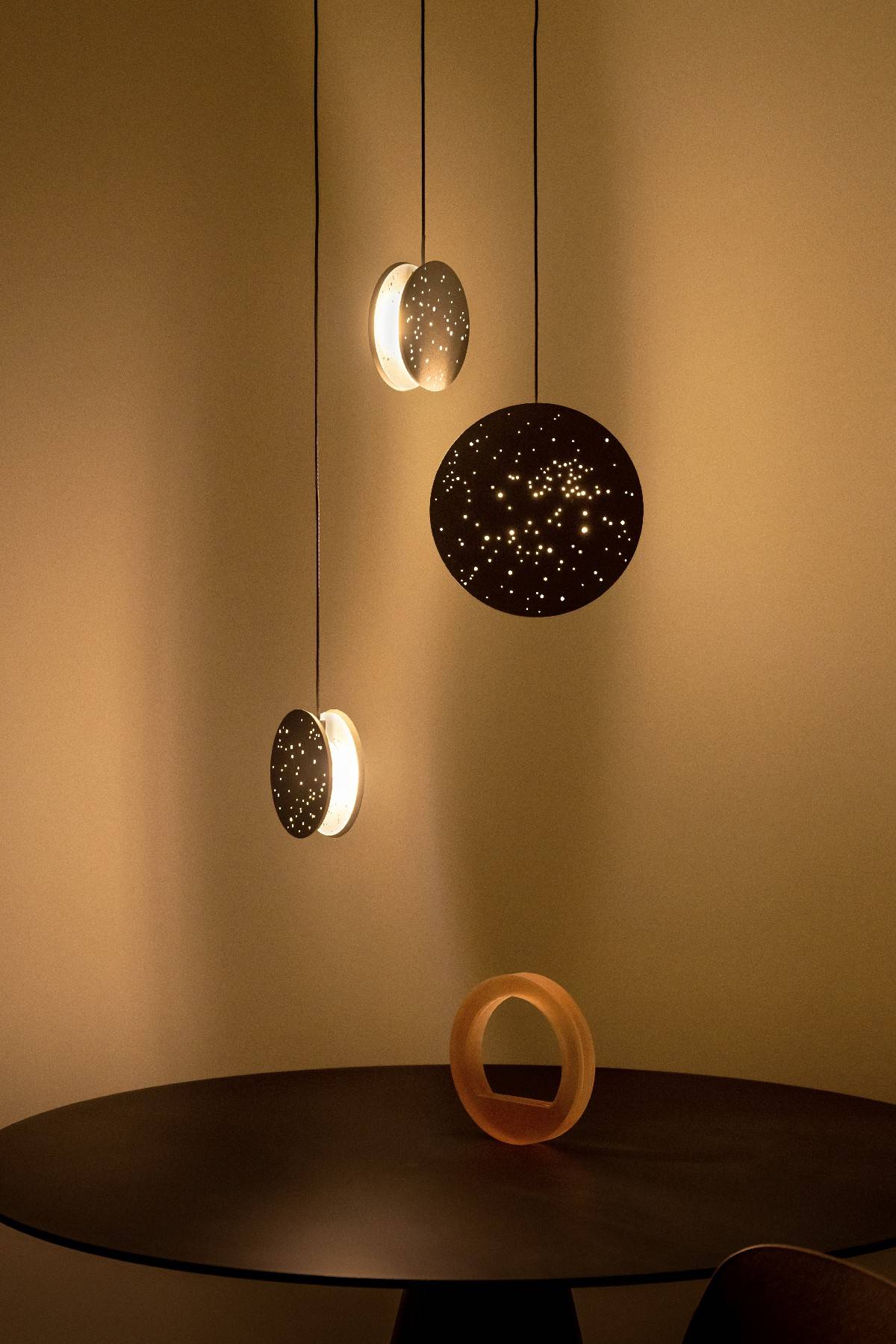 本土创造bentu晖shine透光混凝土吊灯