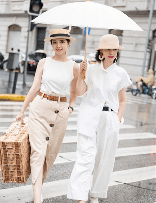 层次感|学神仙母女这样素雅，才气质高级