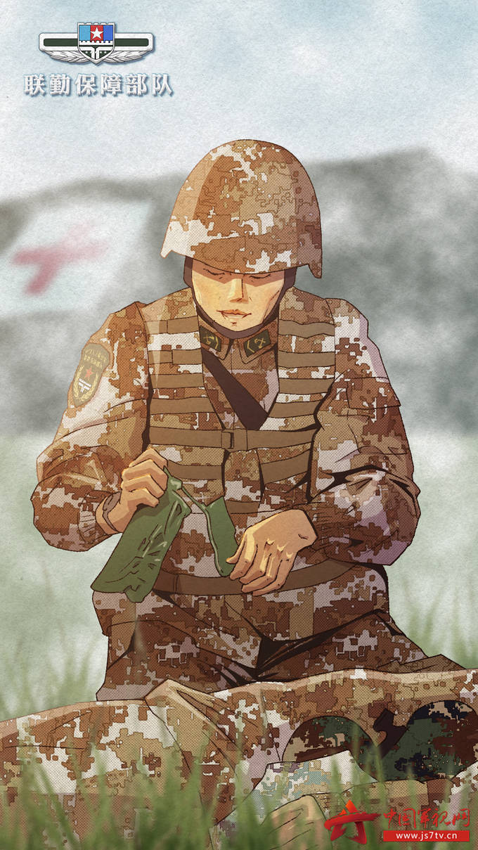 军视萌漫兵哥哥壁纸八一建军节赶快收藏吧