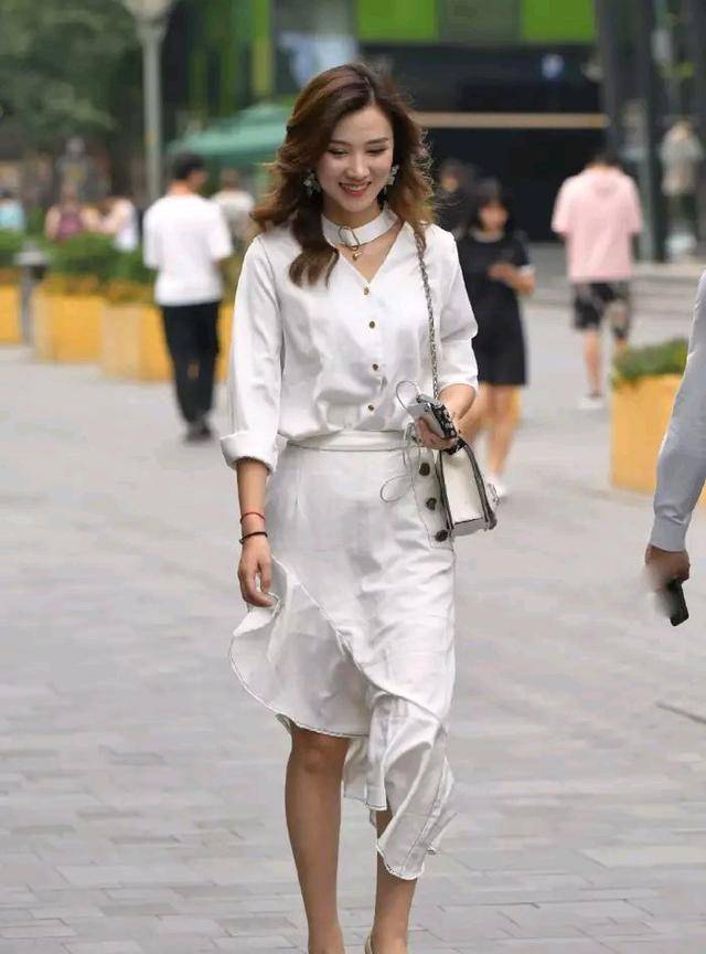 裙子|学会扬长避短的穿搭技巧,造型美感就会赶逗赶不走