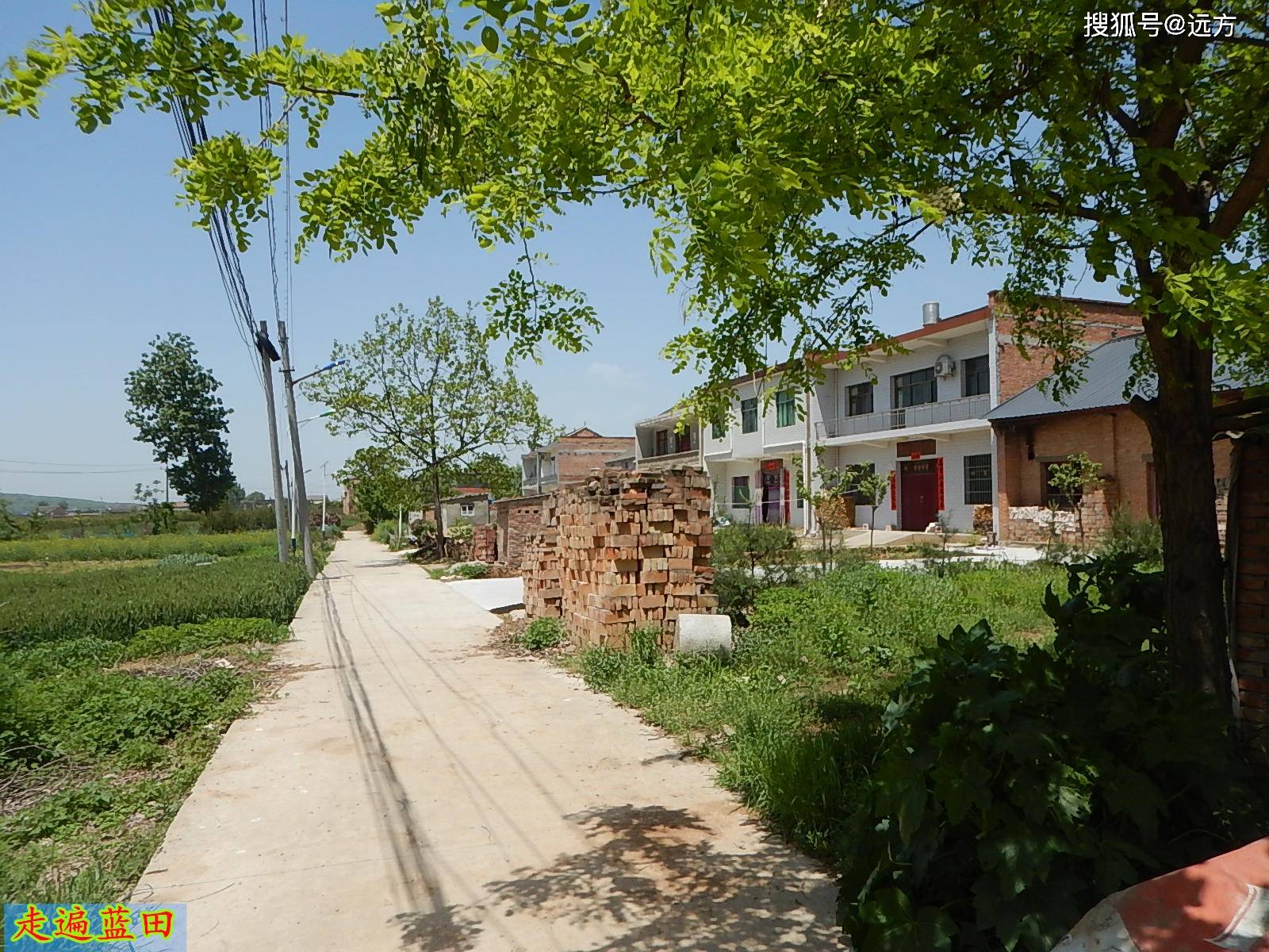 走遍蓝田2021焦岱镇佘家湾村穿越旅行3