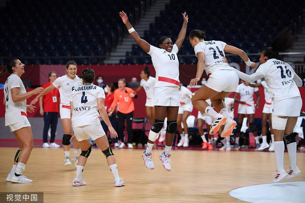 女子手球法国30 25俄奥首夺冠挪威连续四届夺牌 奥运会