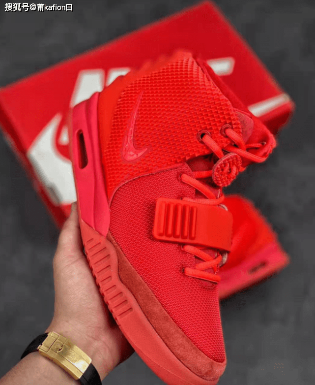 质感|Kanye West x Nike Air Yeezy II SP＂Red October＂椰子二代气垫休闲运动篮球鞋