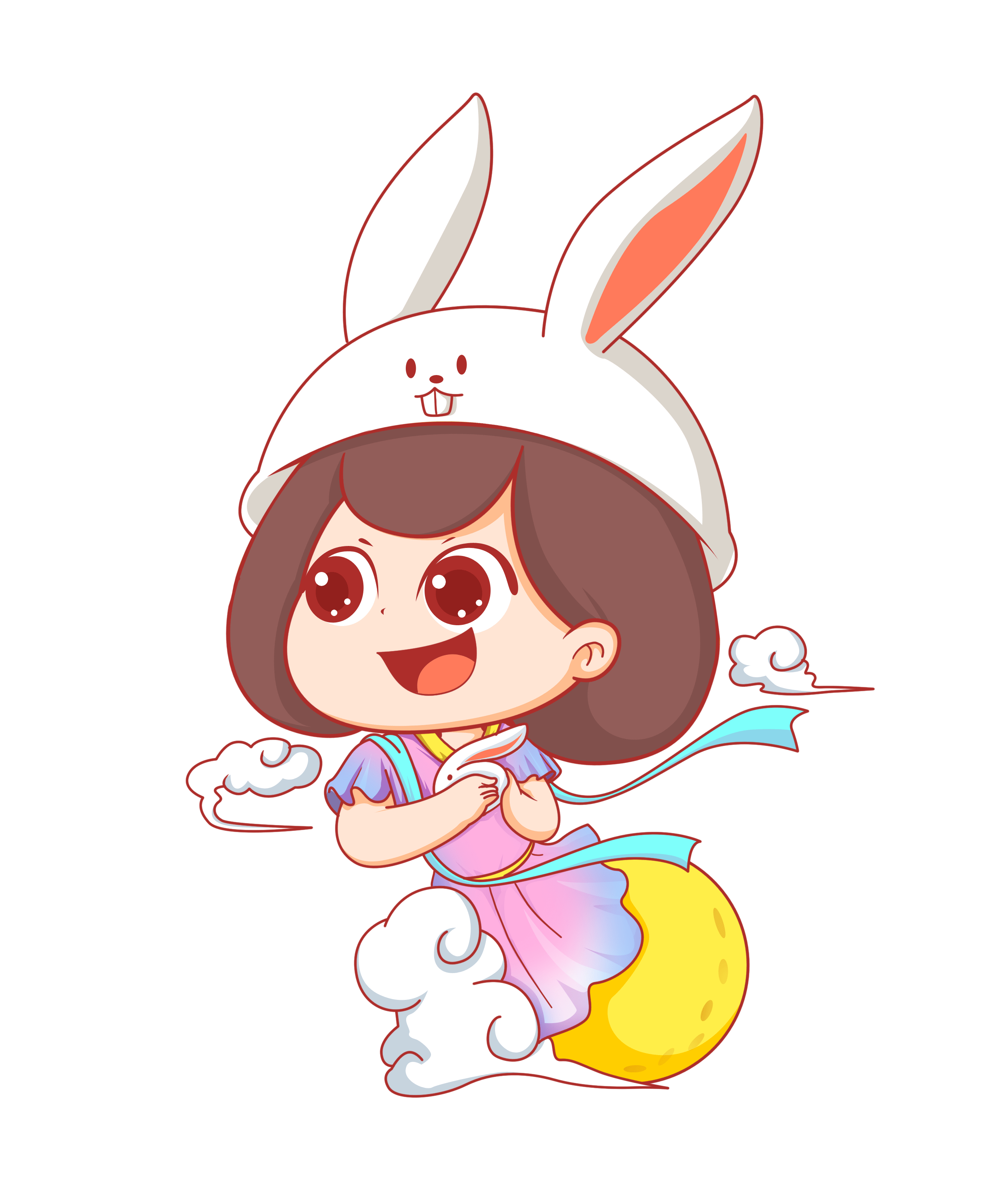 可爱的小艾来了,萌萌嗒_团圆日