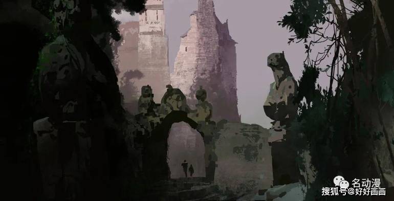 主页|A站场景概念设计师Neil Ross绘画作品欣赏
