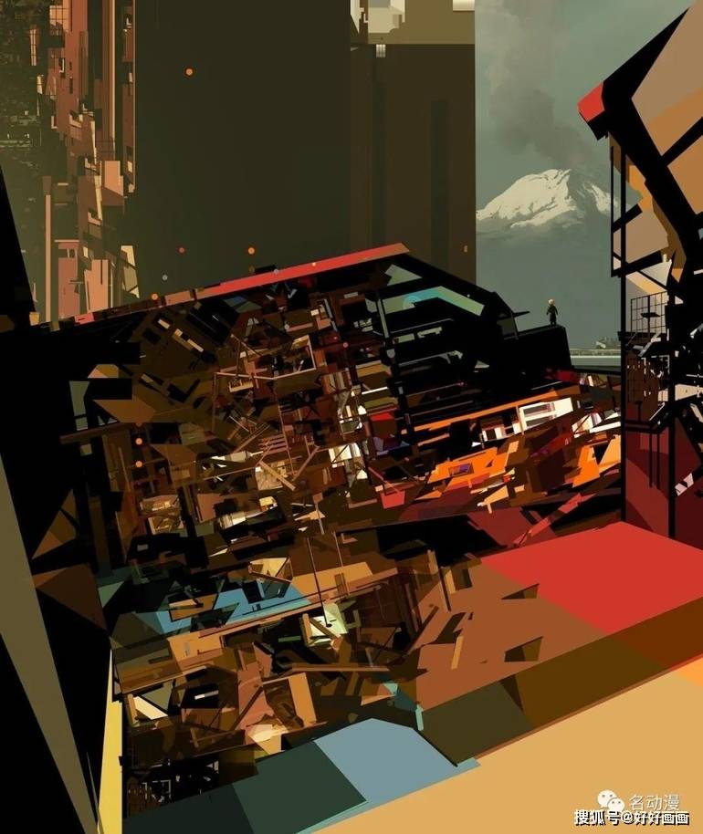 主页|A站场景概念设计师Neil Ross绘画作品欣赏