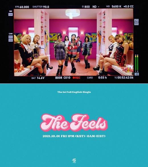 Twice首支英文单曲 The Feels 将于10月1日全球同步推出 新视觉影视