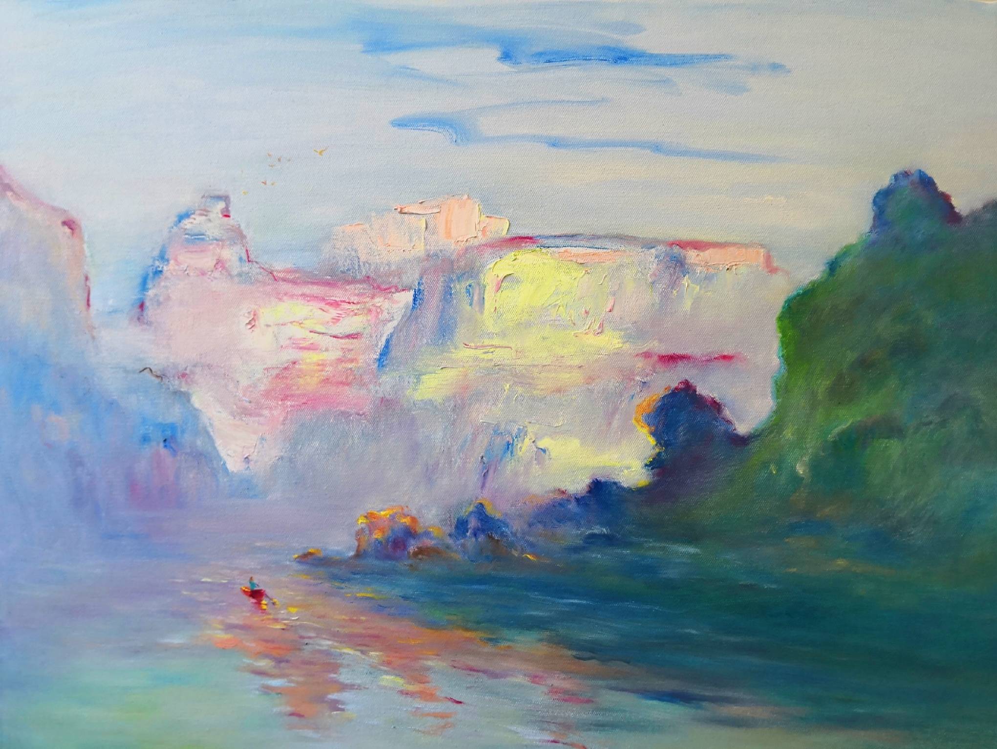 全国艺术名家邀请展徐斌油画作品赏析