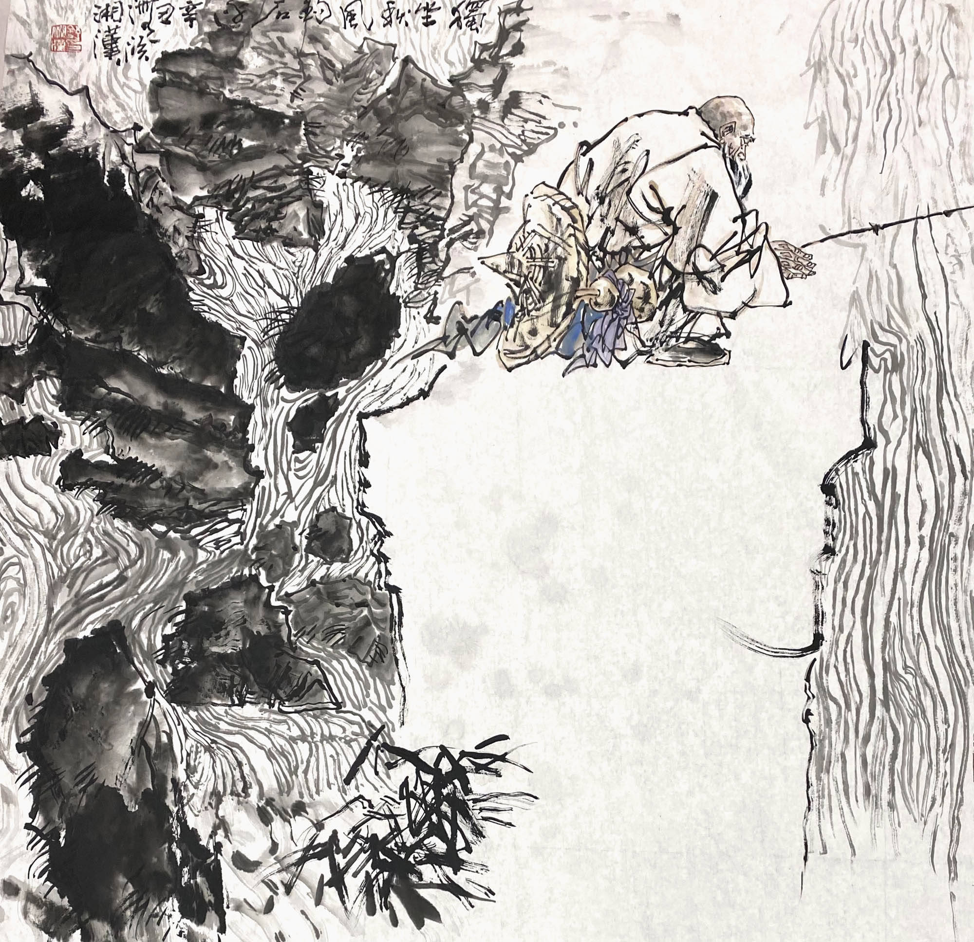 舒湘汉 丨"第十八届齐文化博览会暨民间收藏展画美山东——当代名家