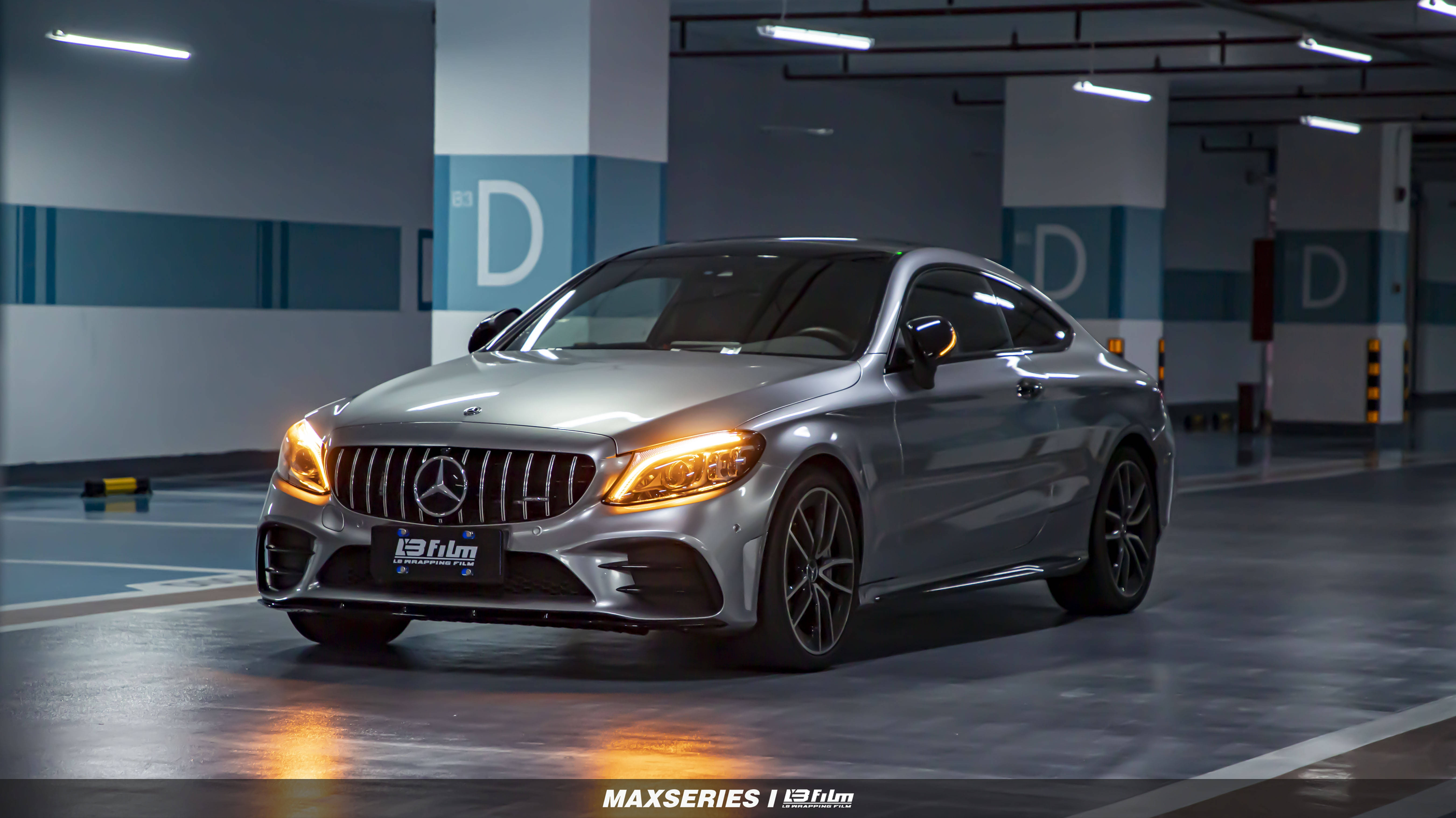 original factory paint gt silver#lb原厂漆gt银-sc015#奔驰-amgc43