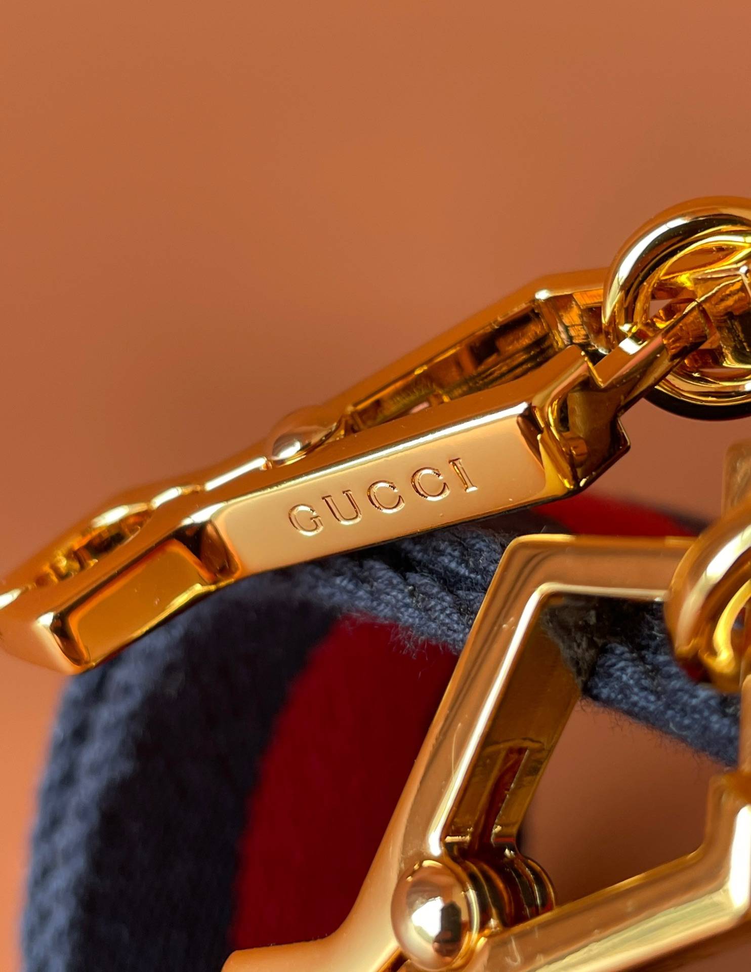 gucci1955牛仔老花马衔扣mini单肩包拆箱评测可盐可甜