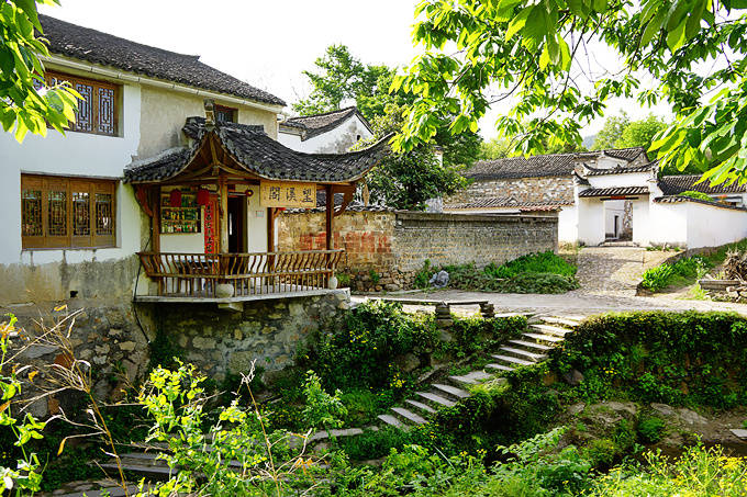 查济古村落保存完整的明清古建筑群