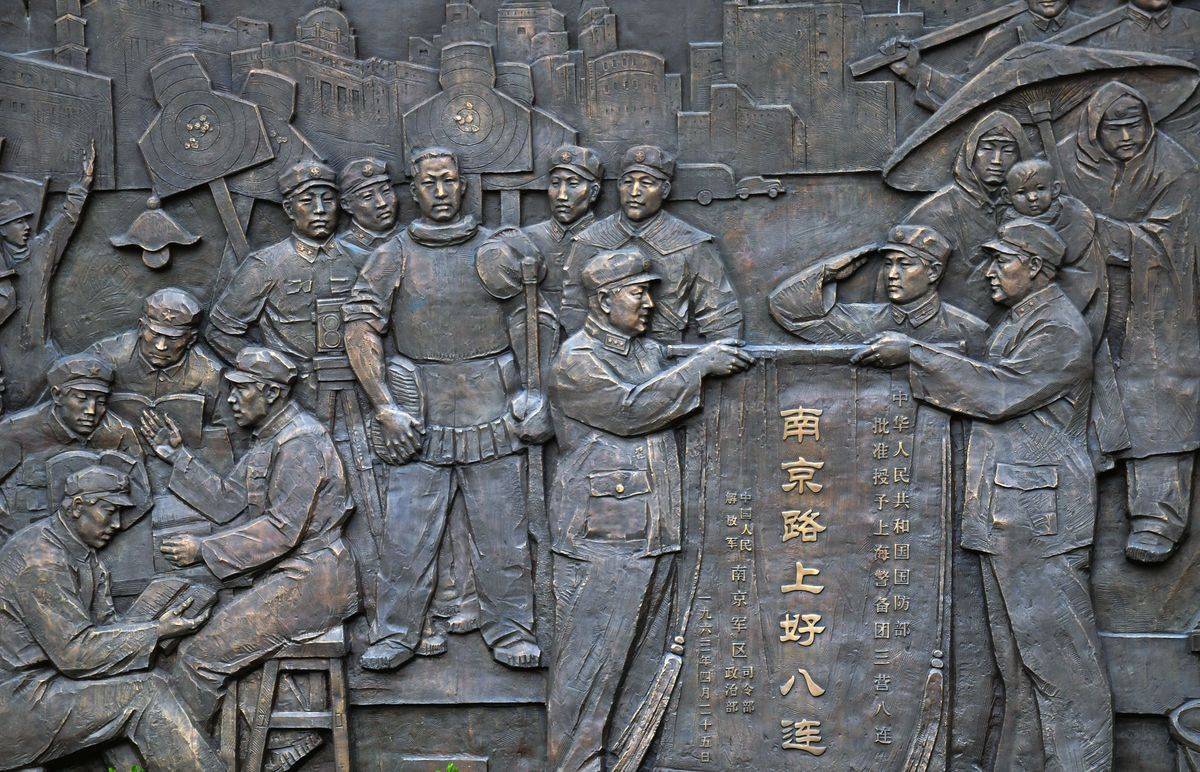 百花园雕塑厂直销-展厅浮雕(红军,抗日等)雕塑价格面议1318.2080.517_