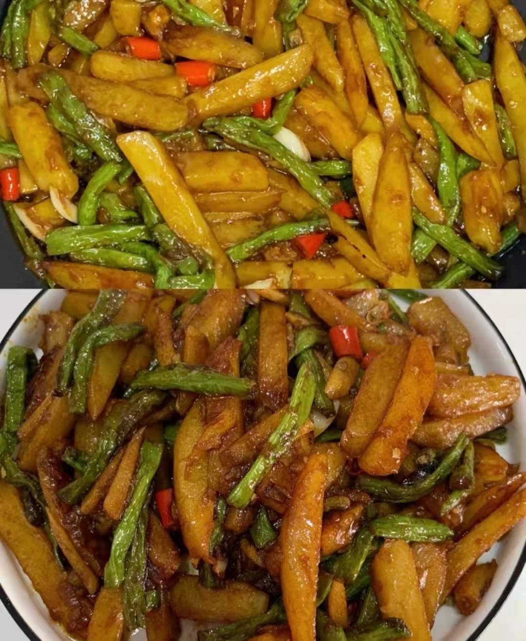 稻颂农业丨土豆烧豆角