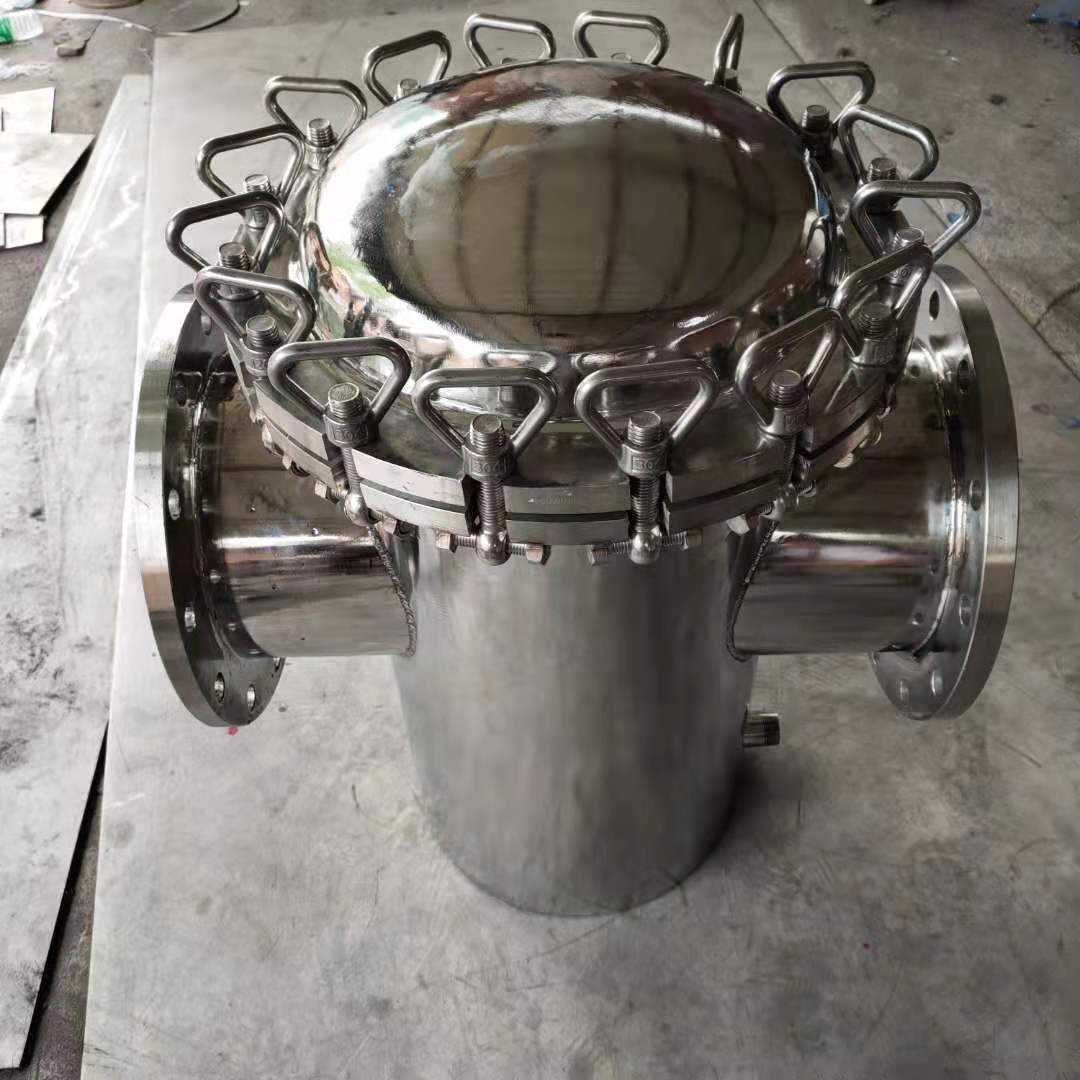 大流量dn100篮式过滤器使用详述