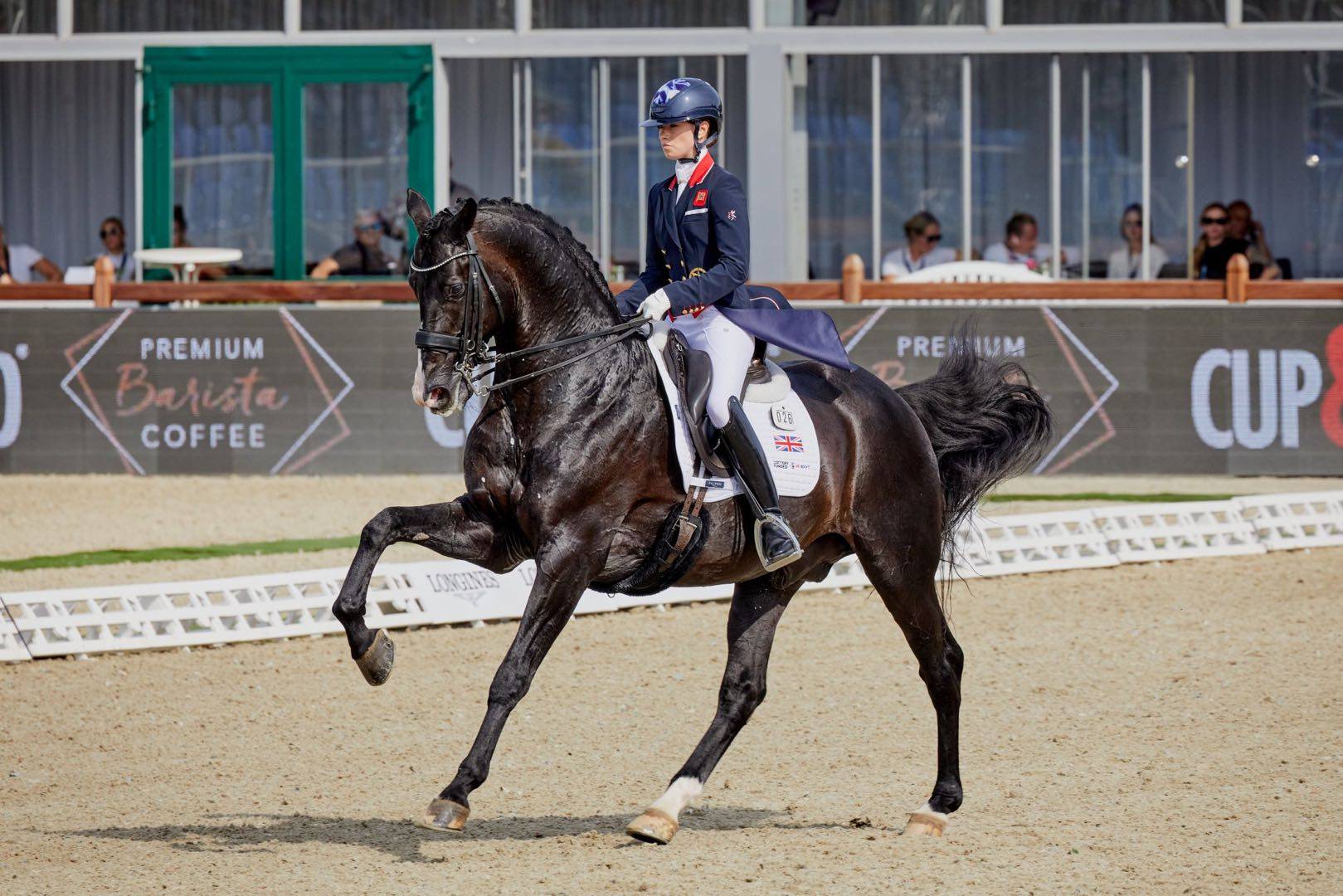 欧洲马术盛装舞步锦标赛首日英国暂列榜首