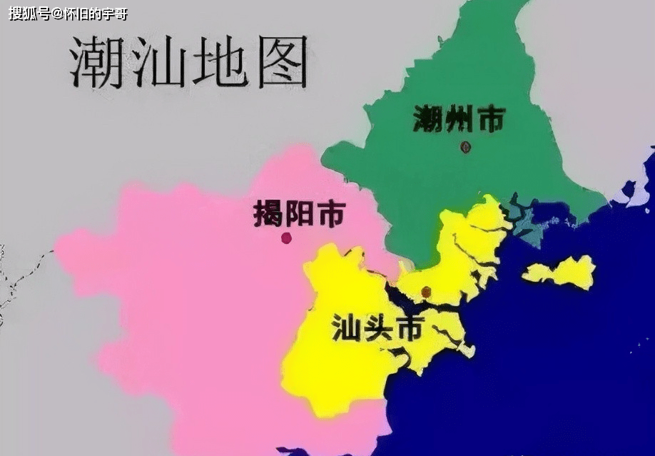 福建潮汕地图图片