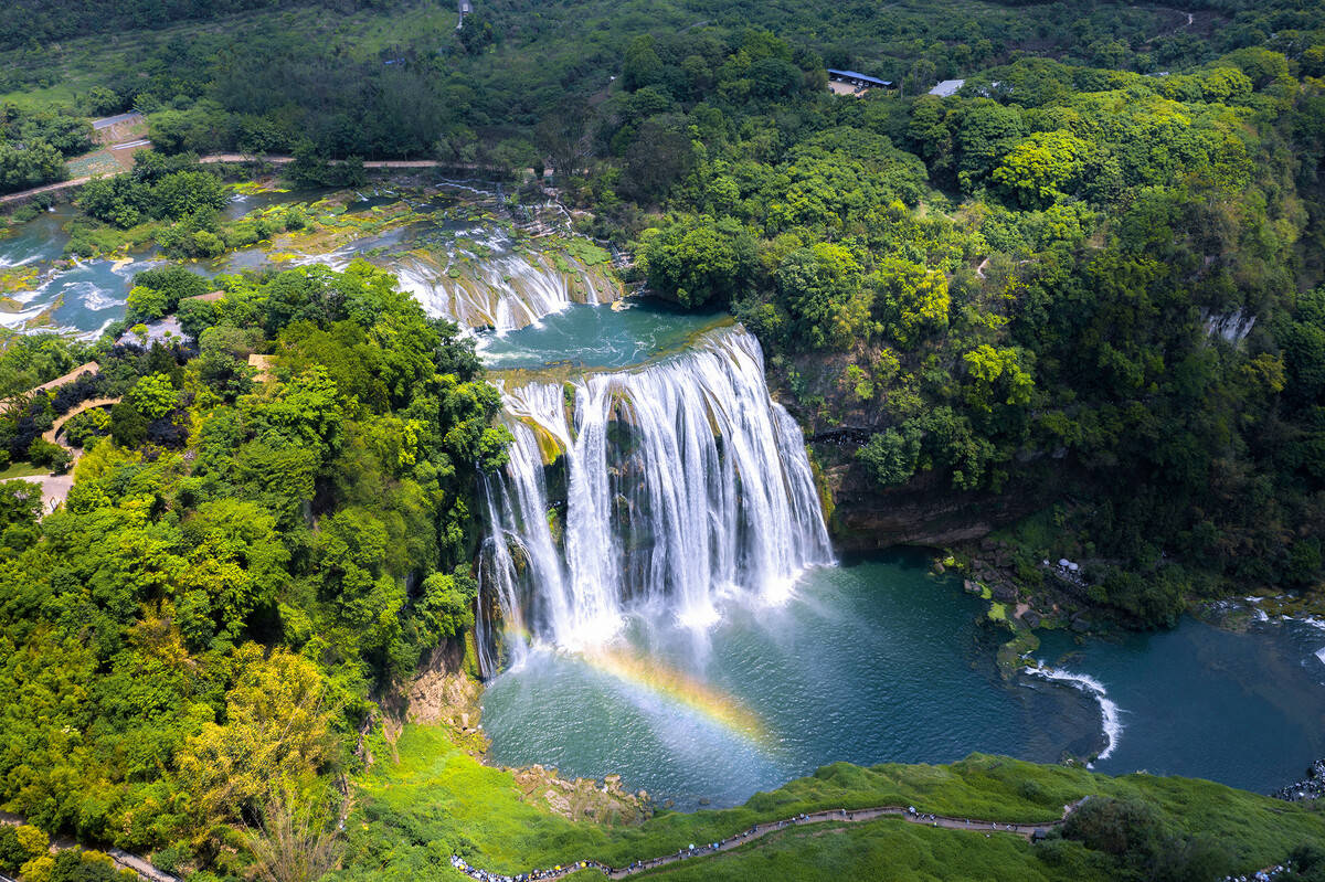 黄果树瀑布美景