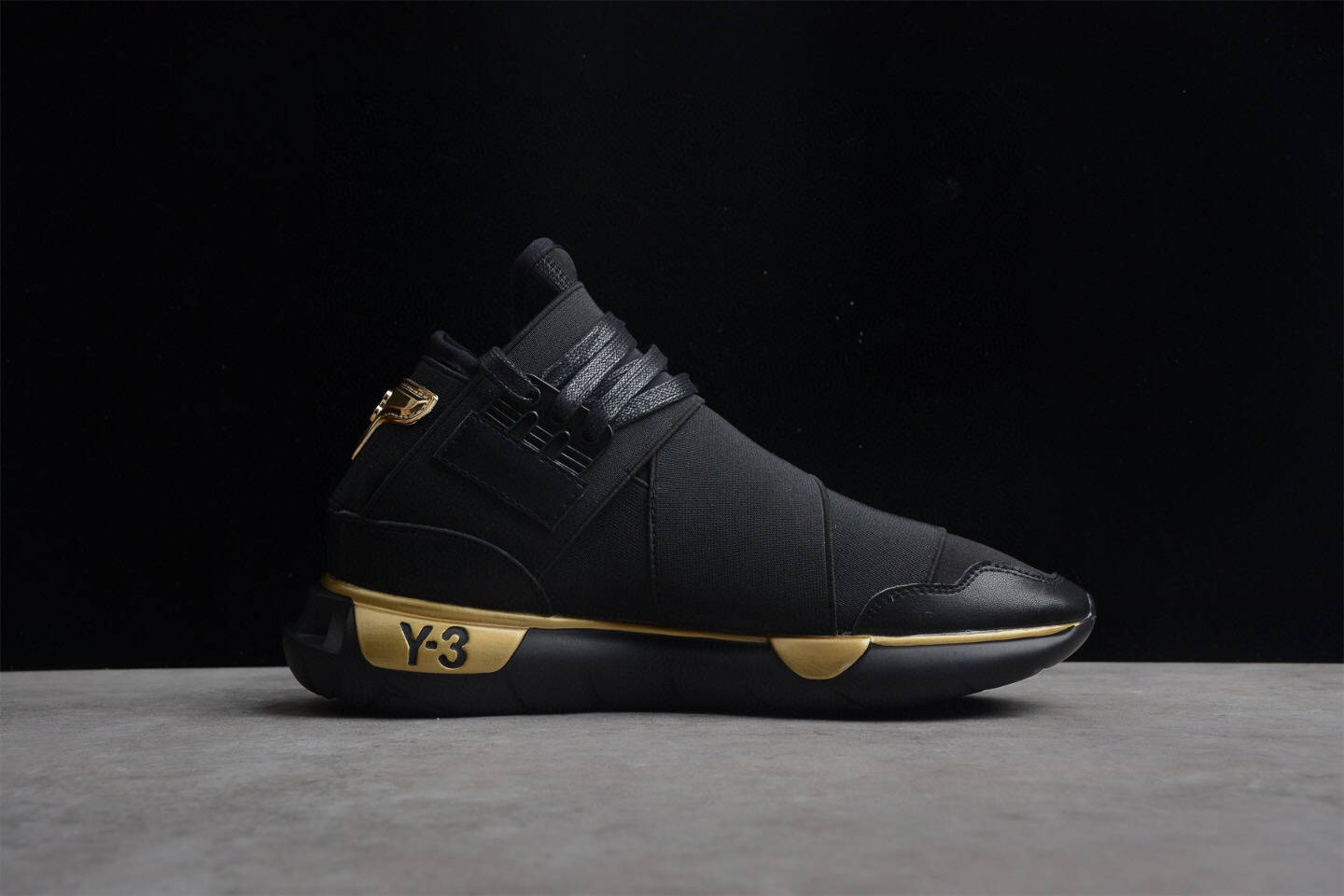 漆皮|阿迪达斯 Adidas Y-3 QASA HIGH 黑武士运动鞋