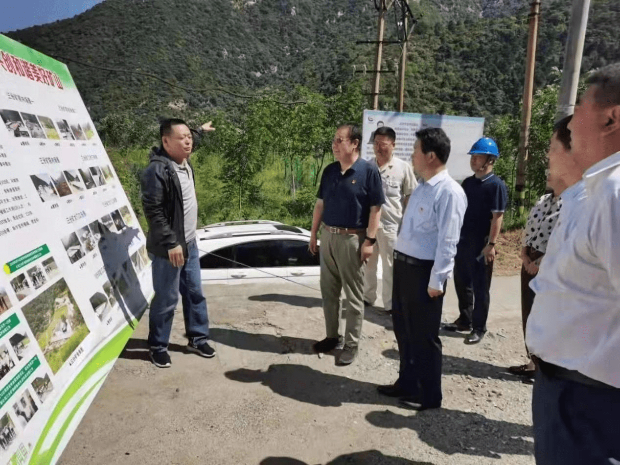 左俊调研潼关县生态环保工作_相关