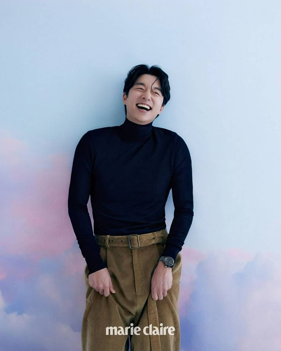 孔刘登时尚杂志封面 42岁熟男状态魅力十足