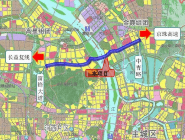 长沙兴联路跨江大桥启动建设湘江又新增一条过江通道
