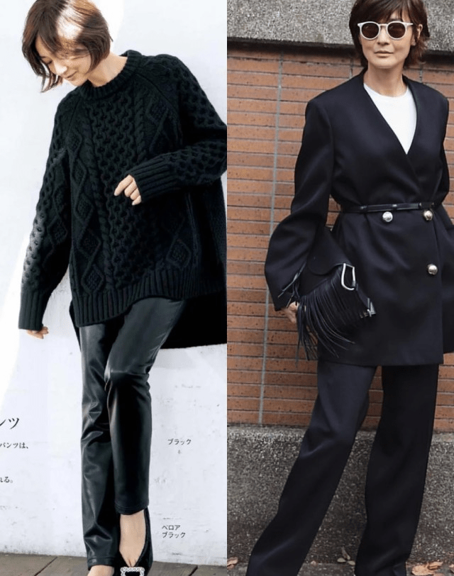 对比 掌握3要3不要的穿搭，老了也是一枝花