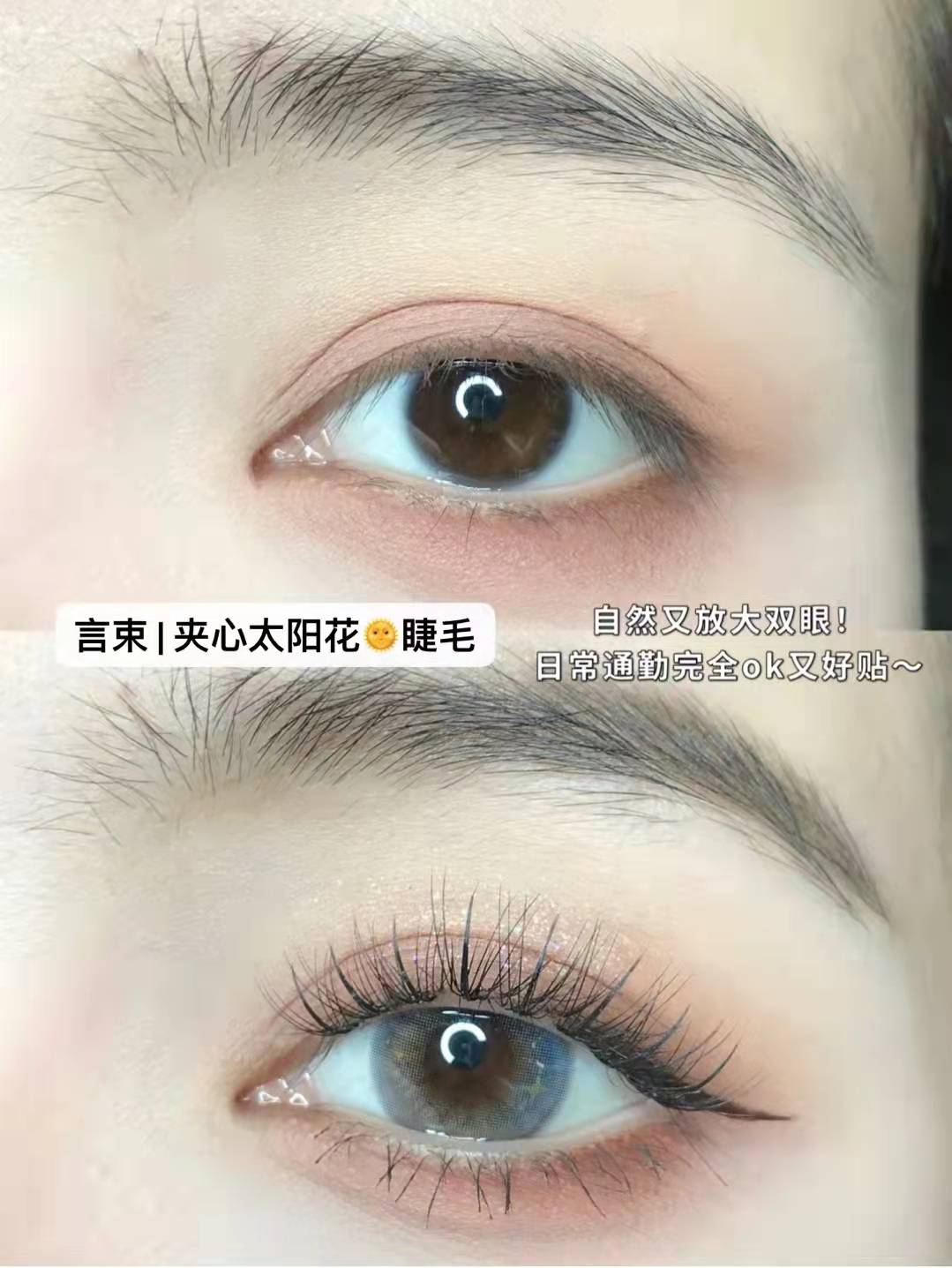 mm言束 | 夹心太阳花睫毛
