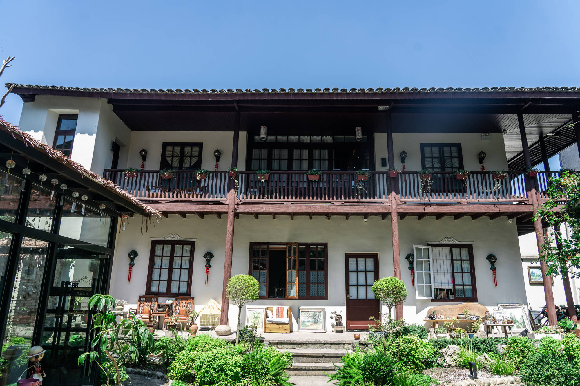 在紫阳老街入住的云朵姐姐的秘密花园民宿给我留下了非常深刻的印象