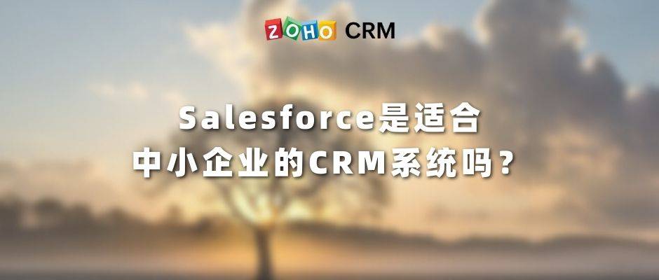 哪个crm系统比较适合中小企业用 Zoho