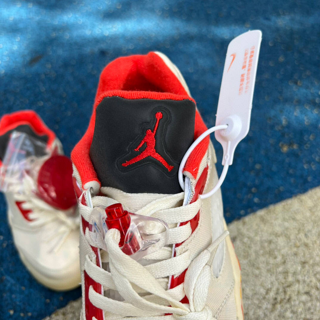 乔丹air jordan 5 low chinese new year 白红撕撕乐篮球鞋