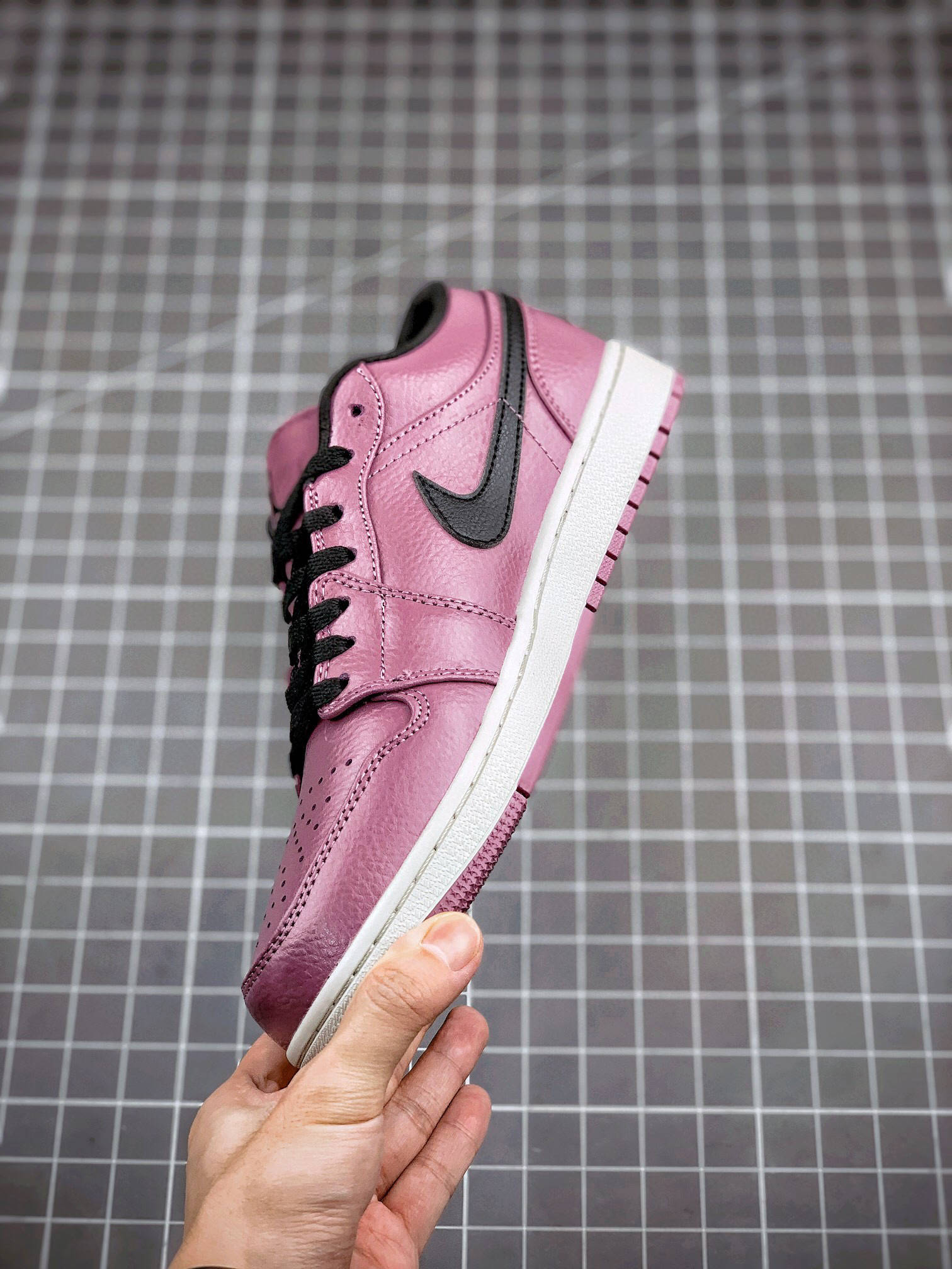 Low 乔丹 Air Jordan 1 Low Magenta 黑紫小波尔多低帮篮球鞋