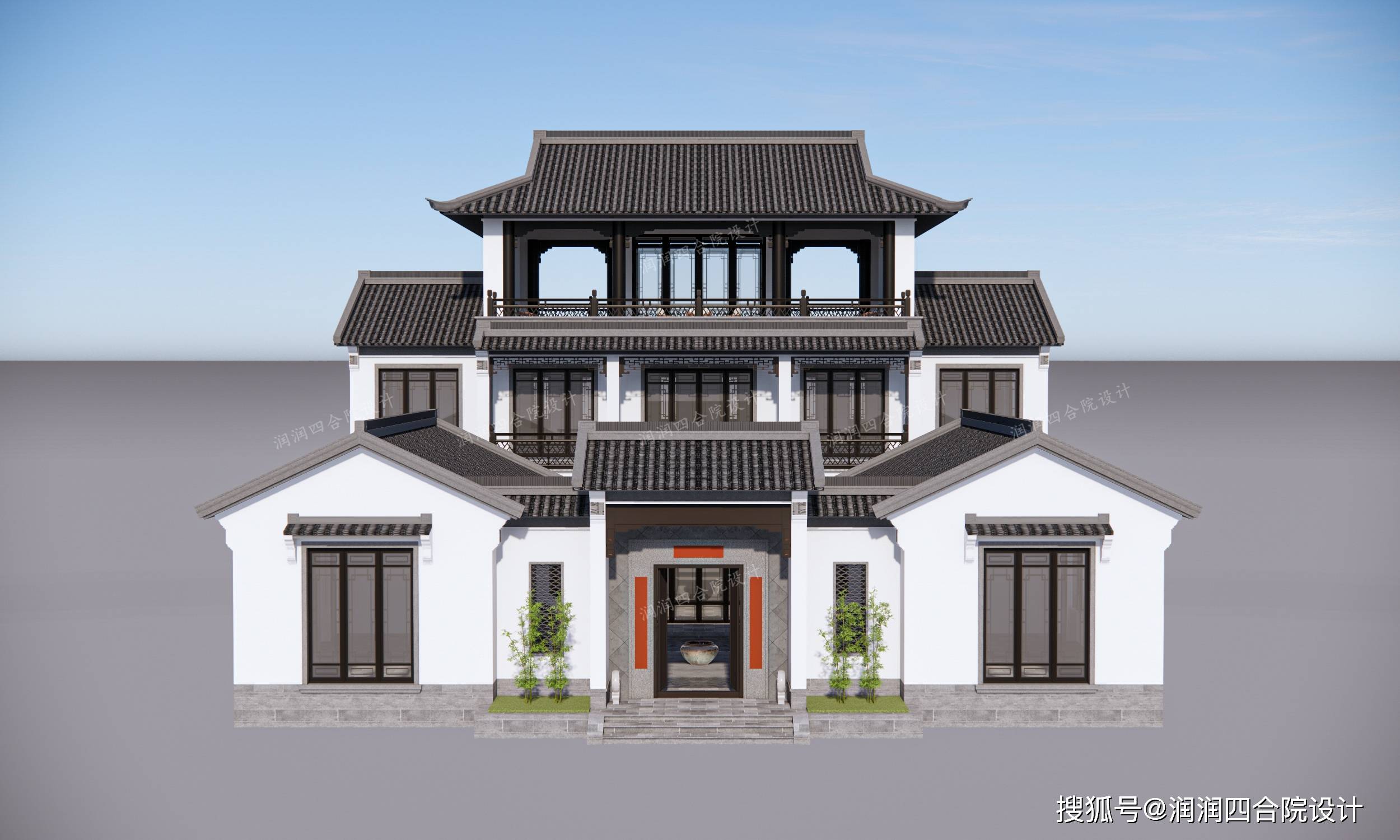 人生的另一个高度情归四合院广西全州新中式四合院18320
