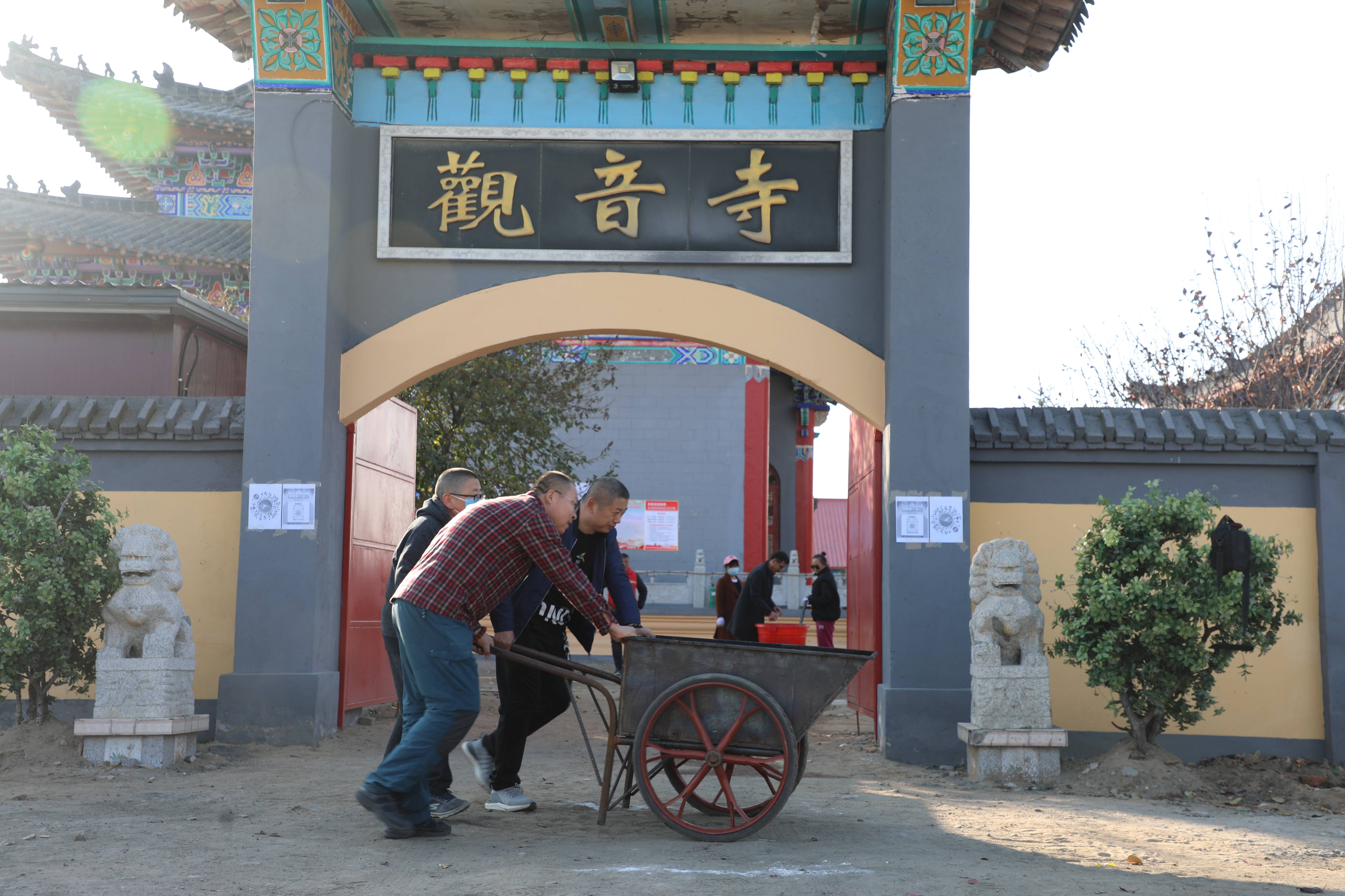 一花一世界,一树一菩提 德惠市观音寺居士林圆满共植