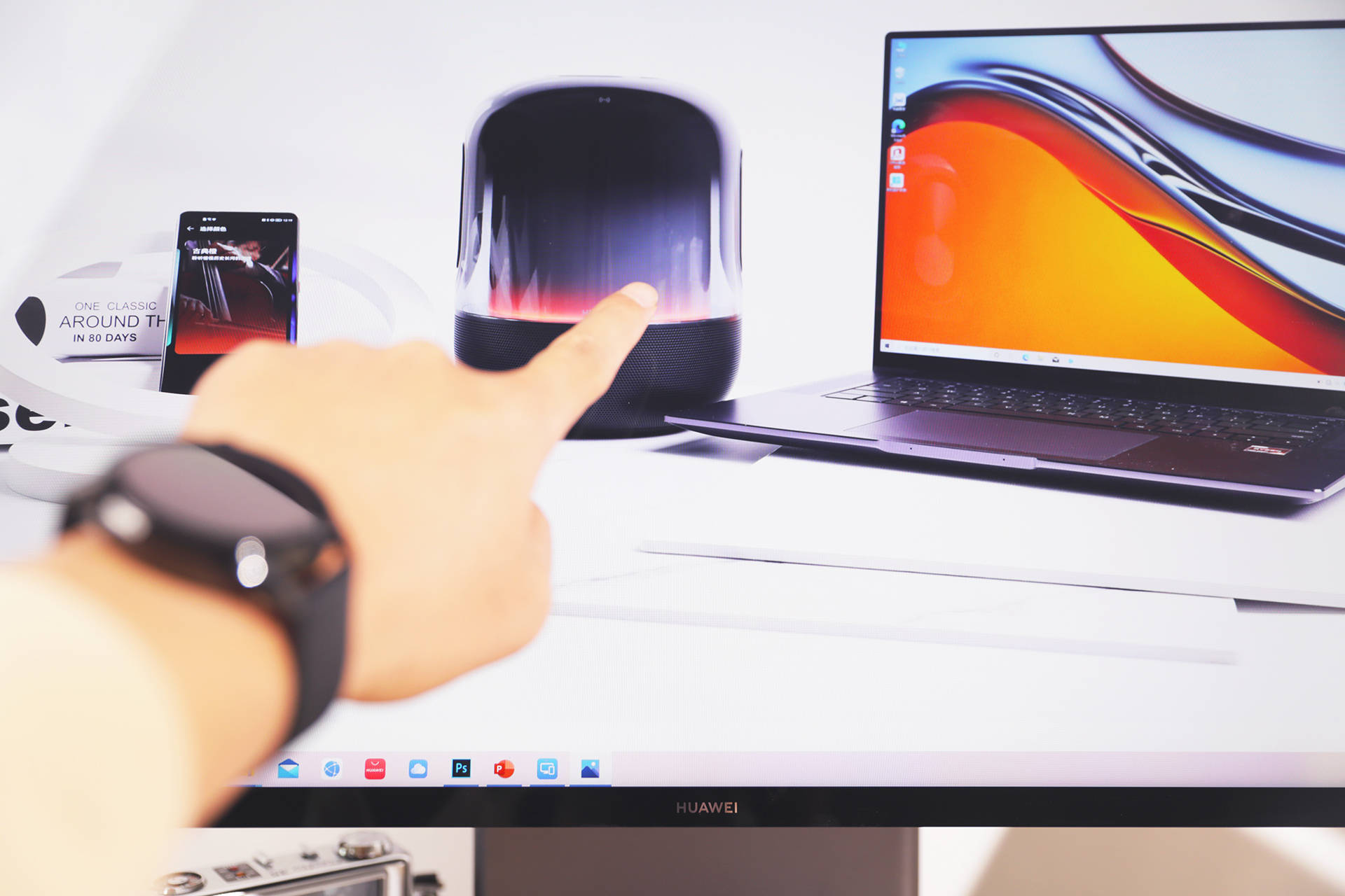 原色全面屏、智慧化！图说华为MateStation X，这才是我想要的一体机