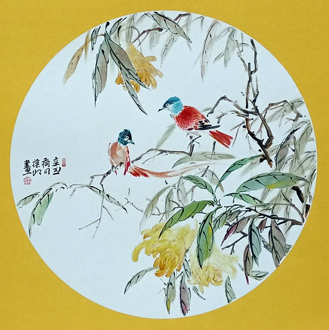 乙鸣|赤天凌风 厚土铸魂——浅评画家刘保收（乙鸣）花鸟画