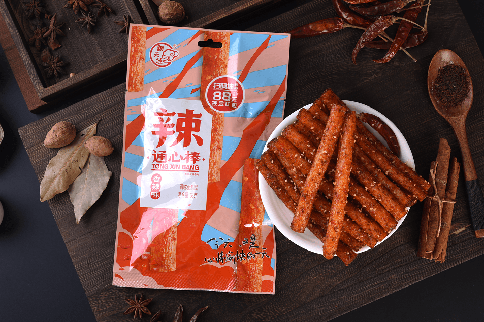 湖南翻天娃辣条单品持续日销超三十万包