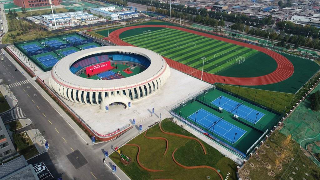 原创中国网球巡回赛填补区域空白临汾奏响黄河边网球强音