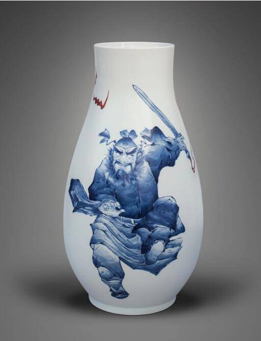 黄景藏陶瓷青花分水人物技艺领航者