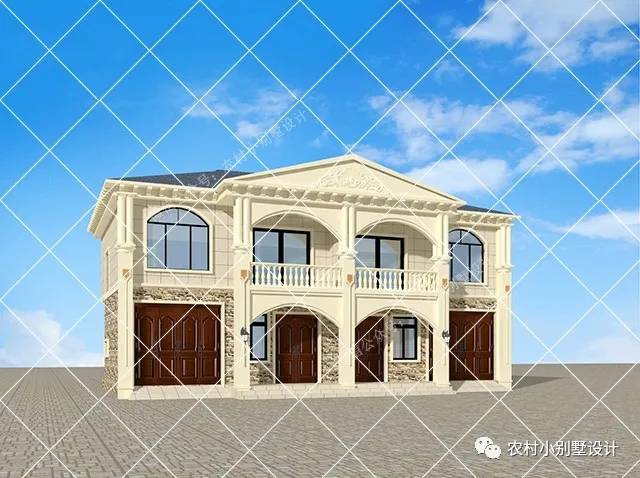 精选10套双拼别墅效果,兄弟房子这么建,大气美观有面子