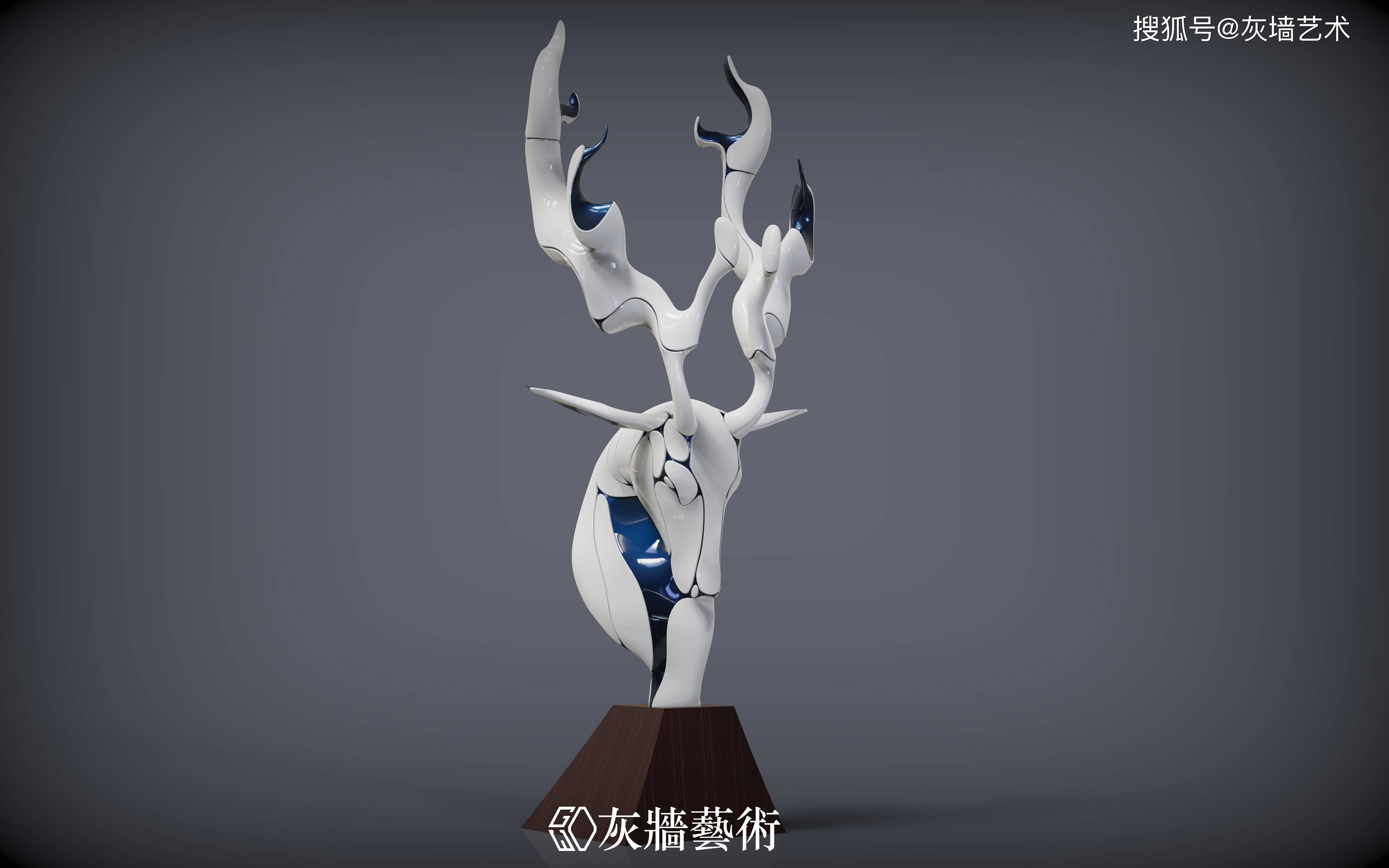 吴克书雕塑和nft